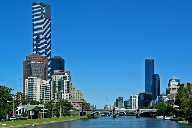 Melbourne and the Yarra River